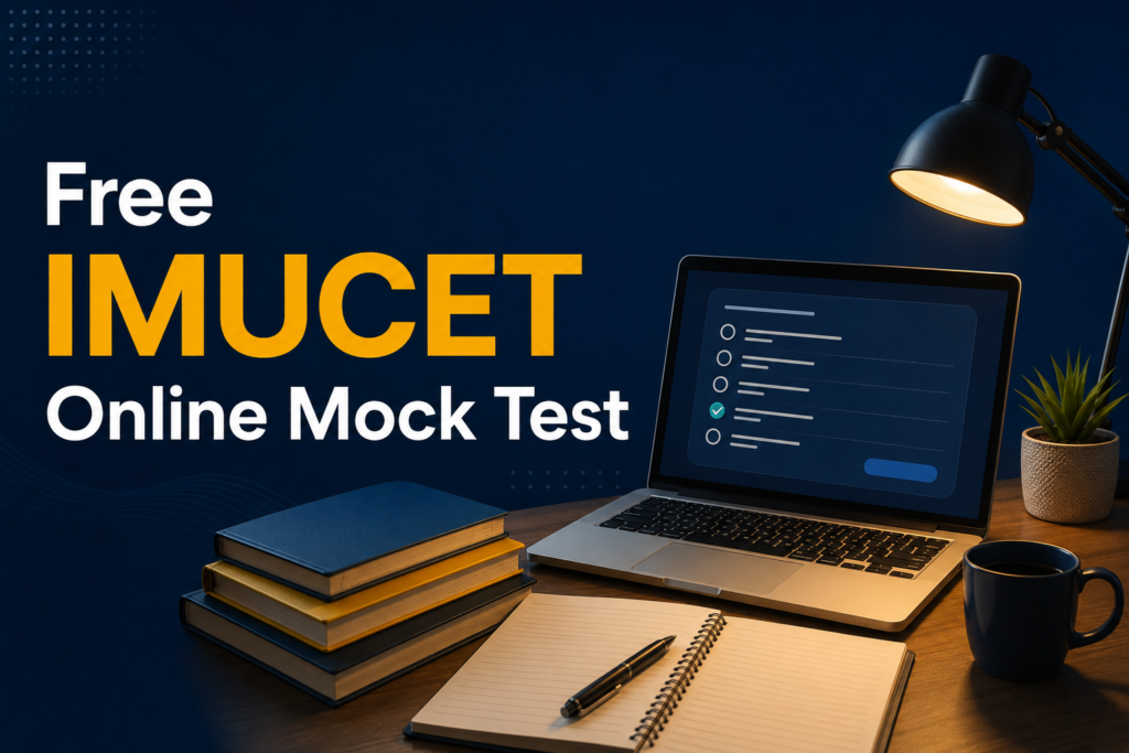 Free IMUCET Online Mock Test for 2027: Check Your Rank 2 Free IMUCET Online Mock Test for 2027: Check Your Rank