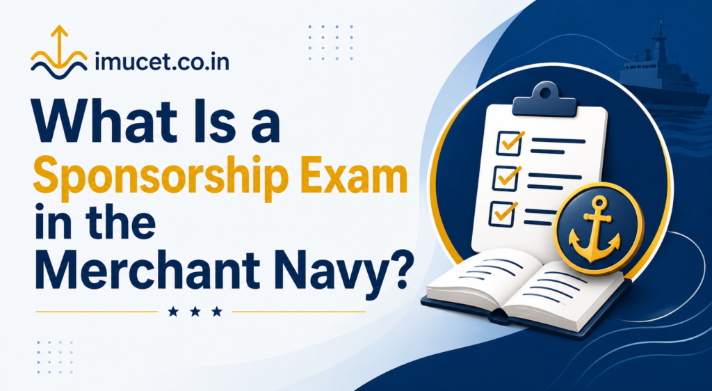 What Is a Sponsorship Exam in the Merchant Navy? 3 What Is a Sponsorship Exam in the Merchant Navy?