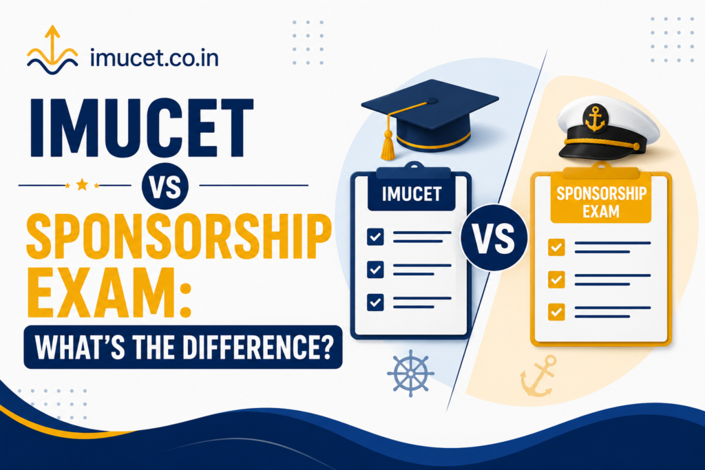 IMUCET vs Sponsorship Exam: What's the Difference? 2 IMUCET vs Sponsorship Exam: What's the Difference?